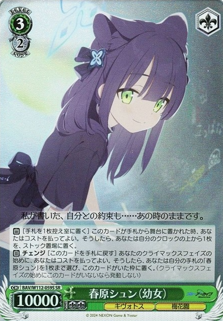 BAV/W112-059S SR Sunohara Syun
