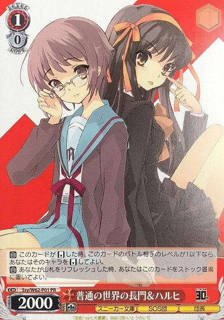 SSY/W62-P01PR Haruhi Nagato