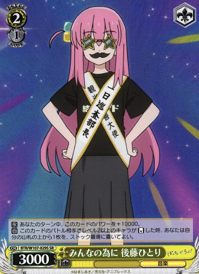 BTR/W107-029S SR Goto Hitori