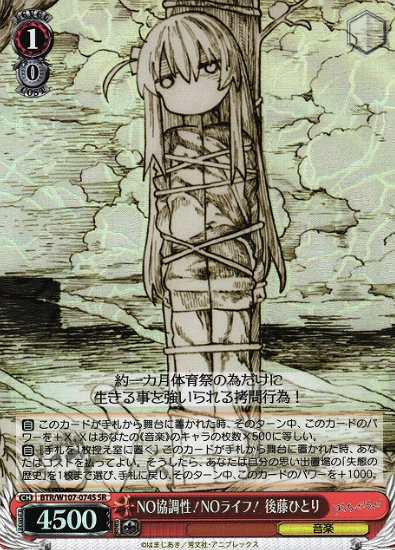 BTR/W107-074S SR Goto Hitori