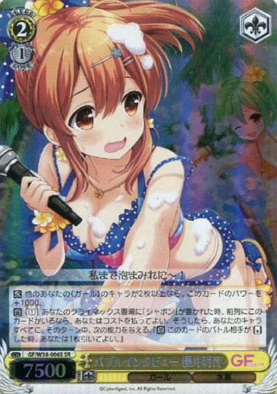 GF/W38-006S SR Sakurai Akane