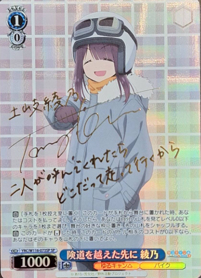 YRC/W116-073SP SP Ayano