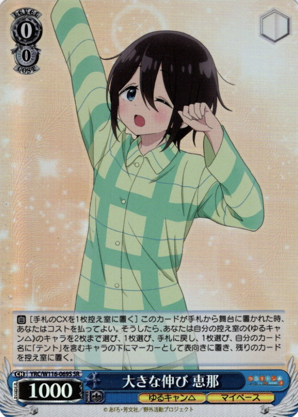 YRC/W116-069S SR Ena