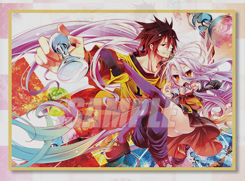 Shiro Sora Shikishi card