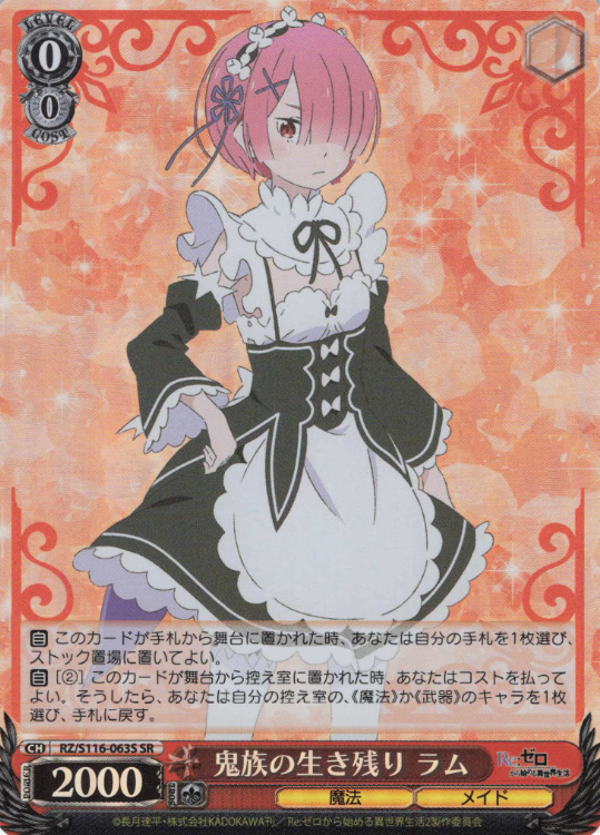 RZ/S116-063S SR Ram