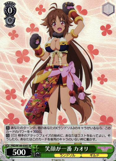 PRD/W100-030S SR Kaori