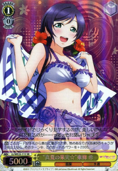 LL/WE25-11S SR Tojo Nozomi