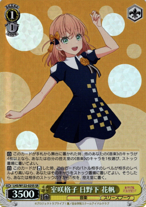 LHS/W122-025S SR Hinoshita Kaho
