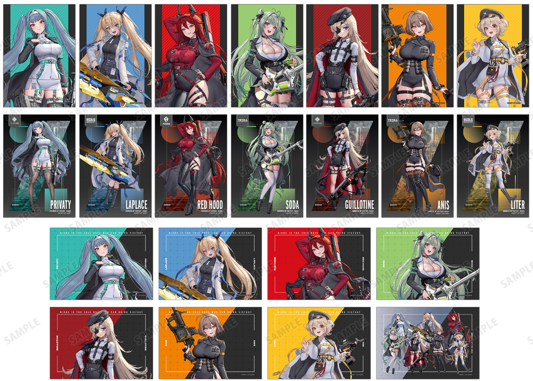 NIKKE LOVECACAO 22 Trading Bromides Pre-order