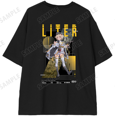 NIKKE Litter BIG silhouette T-shirt Pre-order