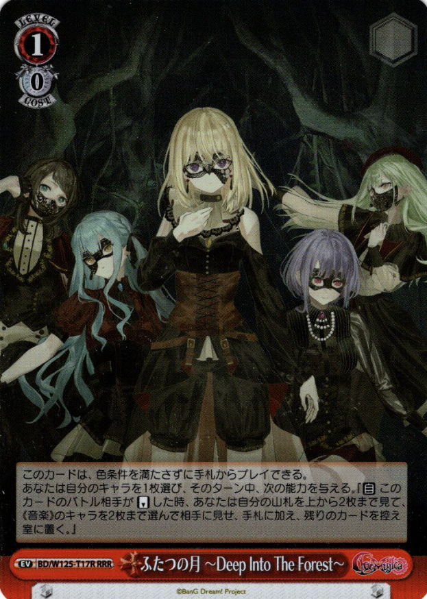 BD/W125-T17R RRR Deep Into The Forest
