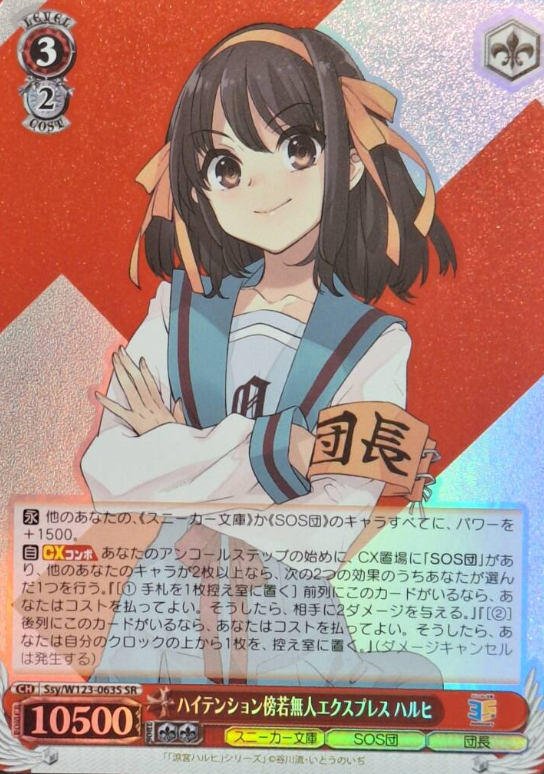 Ssy/W123-063S SR Haruhi