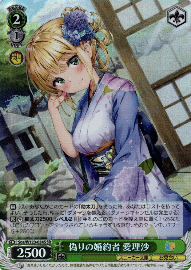Soa/W123-034S SR Arisa