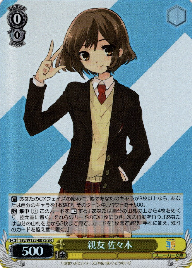 Ssy/W123-007S SR Sasaki