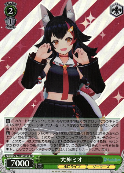 HOL/W91-065S SR Ookami Mio
