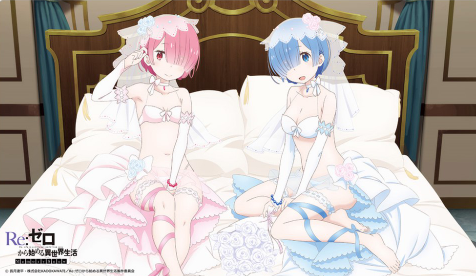 Re zero Rem Ram Playmat