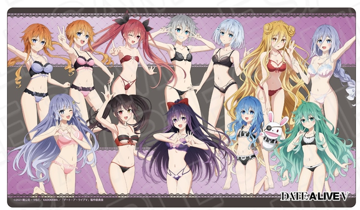 Date A Live V Rubber Playmat – 12th Anniversary Lingerie Ver. Pre-Order