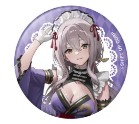 NIKKE and GALLERY Scarlett Can Badge