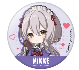 NIKKE and GALLERY Scarlett Can Badge