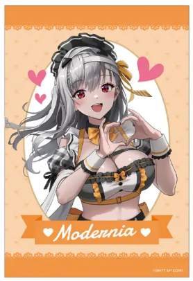 NIKKE and GALLERY Modania Clear Postcard