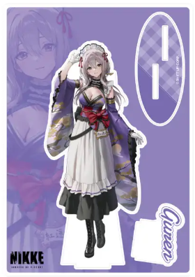 NIKKE and GALLERY Scarlett BIG Full-Body Illustration Acrylic Stand