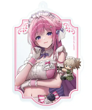 NIKKE and GALLERY Dorothy Full-Body Illustration Acrylic Keychain