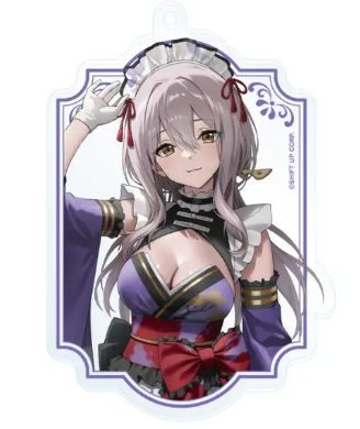 NIKKE and GALLERY Scarlett Full-Body Illustration Acrylic Keychain
