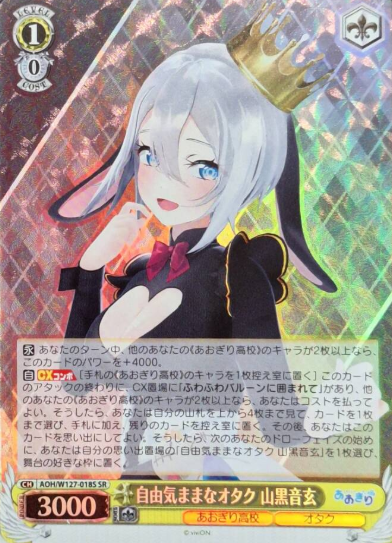 AOH/W127-018S SR Yamaguro Nekuro