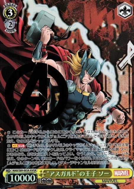 MAR/S89-003A AVGR Thor