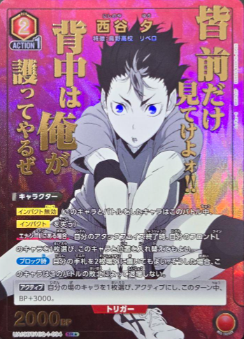 UA19BT/HIQ-1-094 SR ☆ Nishinoya Yu