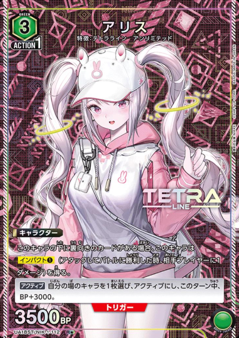 UA18BT/NIK-1-112 R ☆ Alice