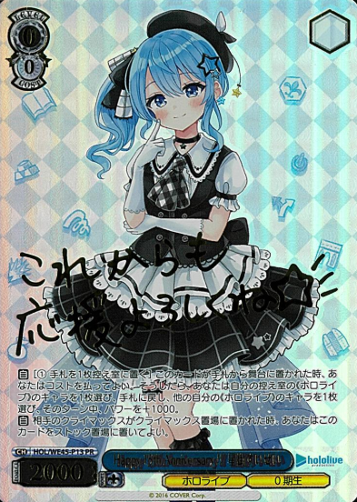 HOL/WE45-P13 PR Hoshimati Suisei