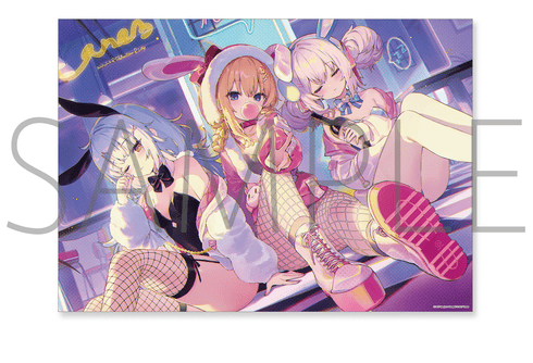 Azur Lane A3 Clear Poster – Stephen Potter / Nicholas / Laffey