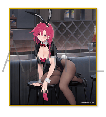 Azur Lane Black Prince Mini Art Board (Shikishi)