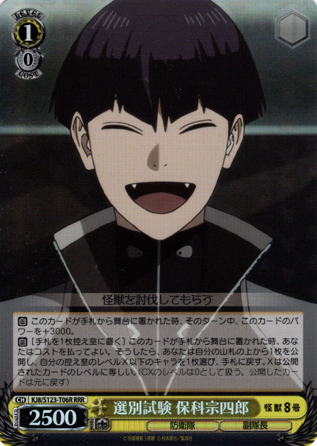 KJ8/S123-T06R RRR Hoshina Soshiro