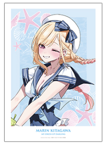 Marin Kitagawa Sailor Swimsuit Ver. A3 Matte-finish Poster