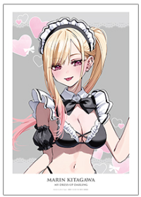 Marin Kitagawa Swimsuit Maid Ver. A3 Matte-finish Poster