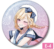 Marin Kitagawa Sailor Swimsuit Ver. Glitter Can Badge