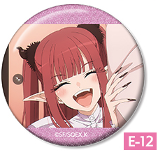 Liz Glitter Can Badge