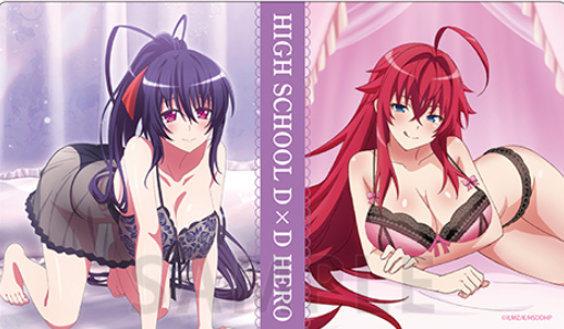 Rias & Akeno Rubber Desk Mat – Nightwear Ver. Playmat