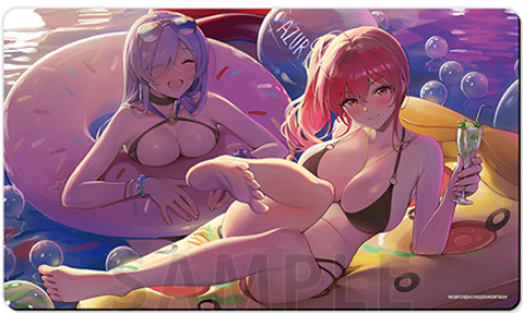 Azur lamne Rubber Mat (Trent Zara) Playmat