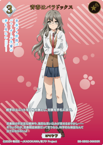 BB-SBS2-066SSR SSR Futaba Rio