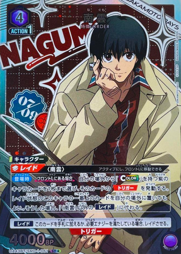 UA43BT/SMD-1-061 SR ☆ Nagumo