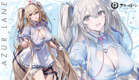 Exclusive Rubber Playmat Anchorage / Nurse Pre-Order