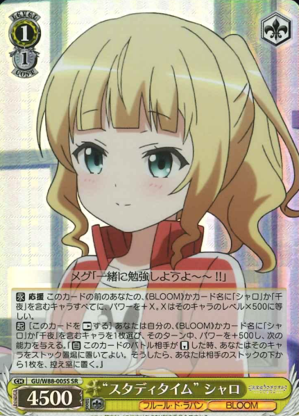 GU/W88-005S SR Sharo