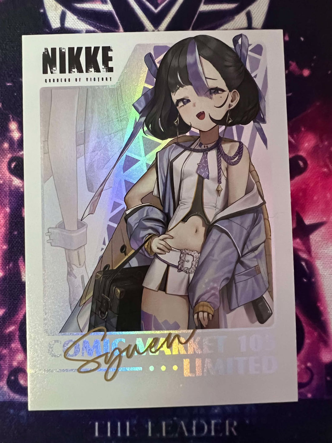 Sgaen Cheki card Comic market 105 limited