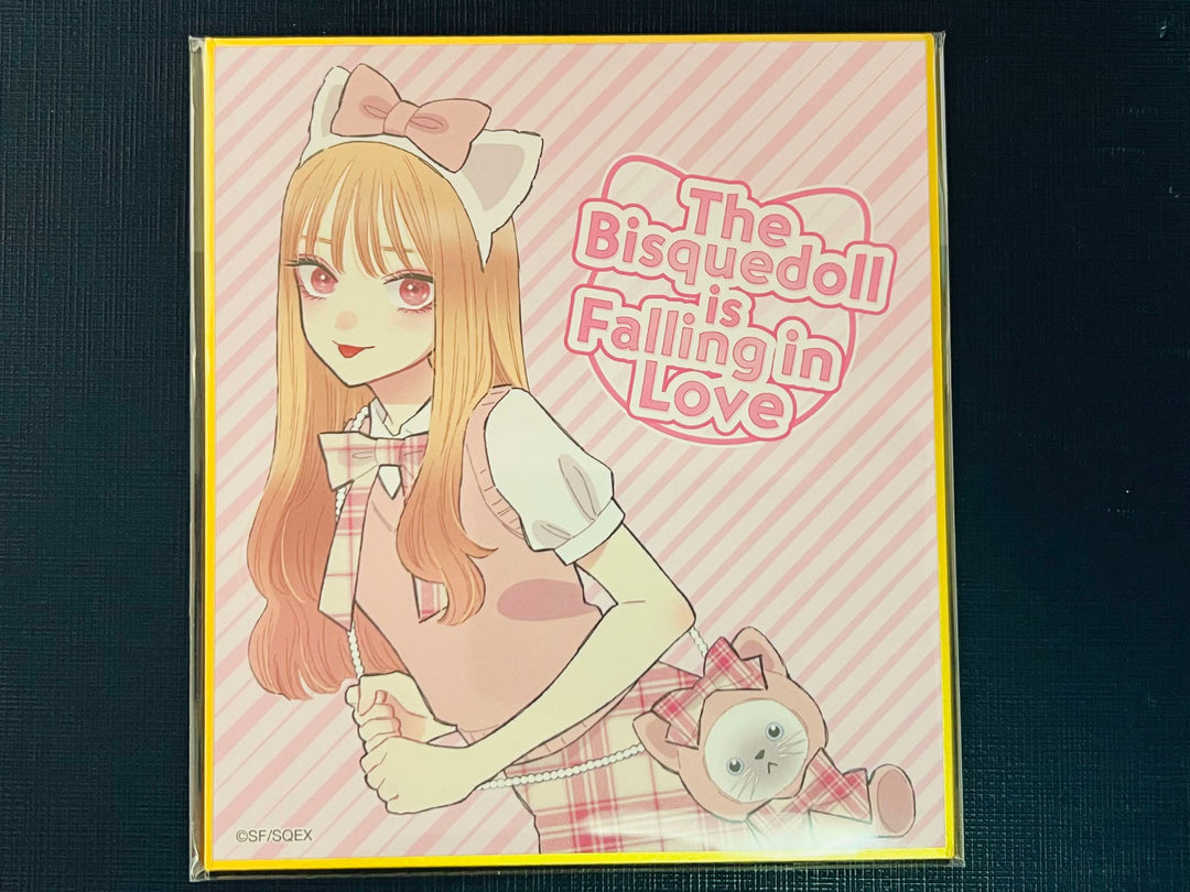 My Dress-Up Darling Square enix kuji Kitagawa Marin Shikishi card