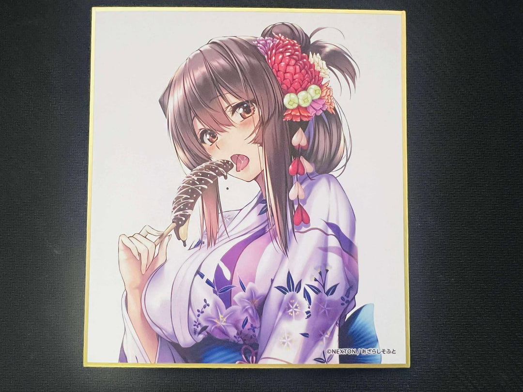 Mini Shikishi Yuzuka Takashiro