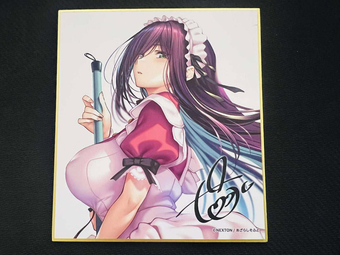Signed Mini Shikishi Rei Himiyama