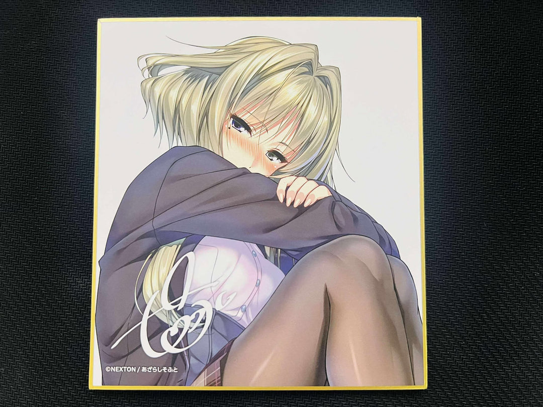 Signed Mini Shikishi Mizuki Kanbayashi